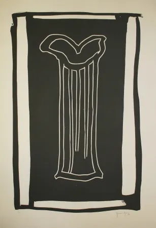 Linocut Hernandez Pijuan - Gerro (Vase)