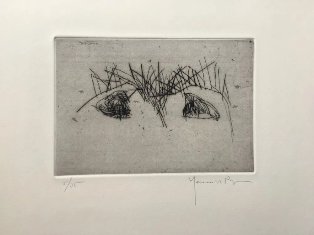 Drypoint Hernandez Pijuan - Hojas 2