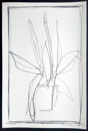 Screenprint Hernandez Pijuan - Hojas Sueltas