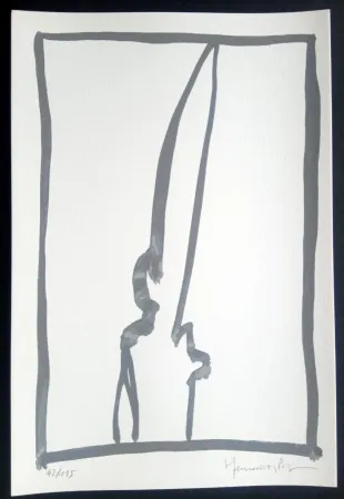 Screenprint Hernandez Pijuan - Hojas Sueltas