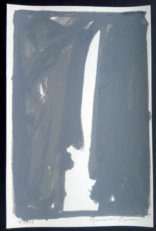 Screenprint Hernandez Pijuan - Hojas Sueltas