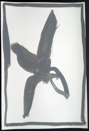 Screenprint Hernandez Pijuan - Hojas Sueltas