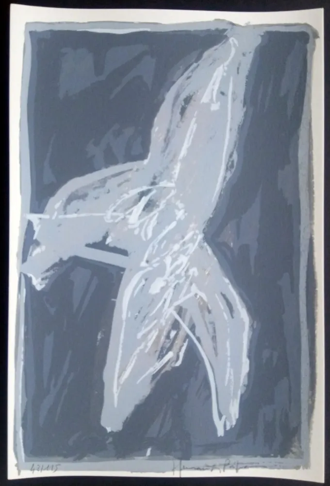 Screenprint Hernandez Pijuan - Hojas Sueltas