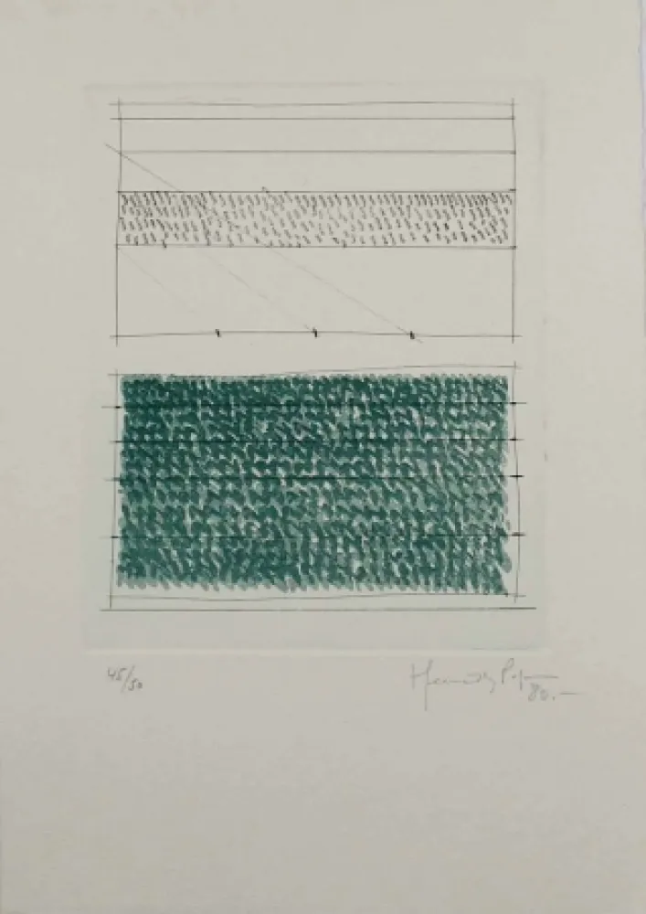 Etching And Aquatint Hernandez Pijuan - HP 1