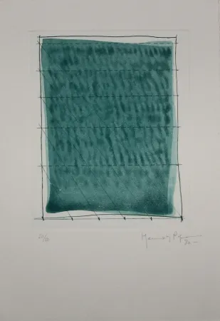 Etching And Aquatint Hernandez Pijuan - HP 6