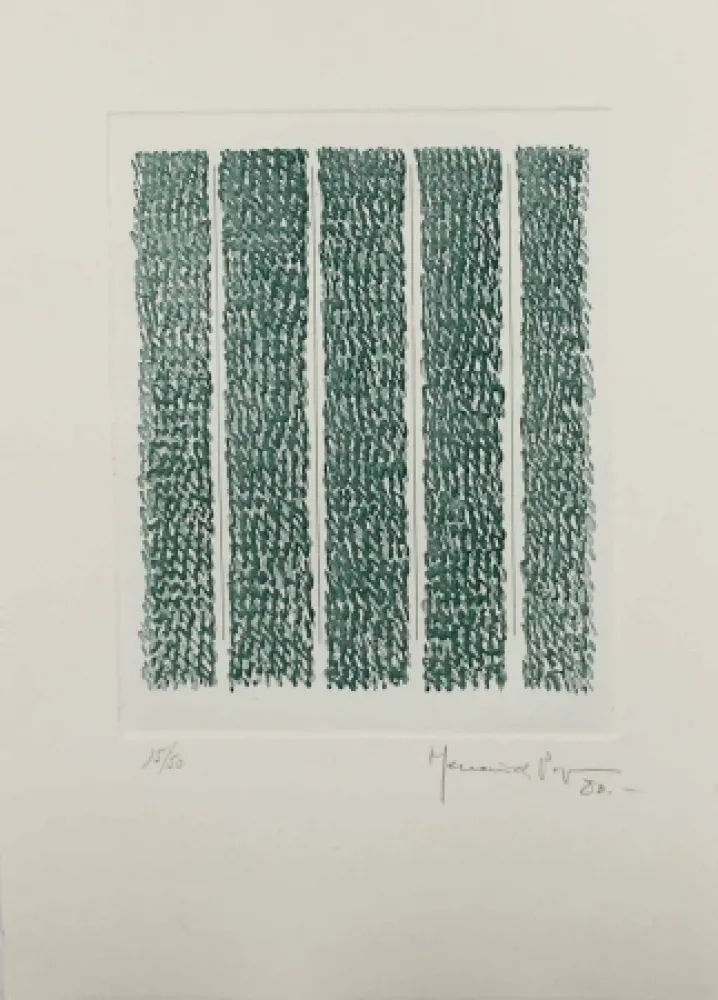 Etching And Aquatint Hernandez Pijuan - HP 7