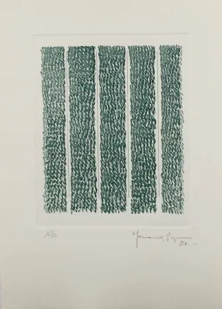 Etching And Aquatint Hernandez Pijuan - HP 7