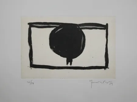 Aquatint Hernandez Pijuan - La morera