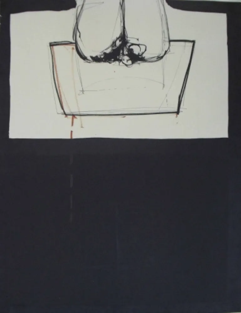 Lithograph Hernandez Pijuan - Las celdas