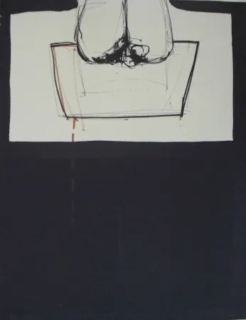 Lithograph Hernandez Pijuan - Las celdas