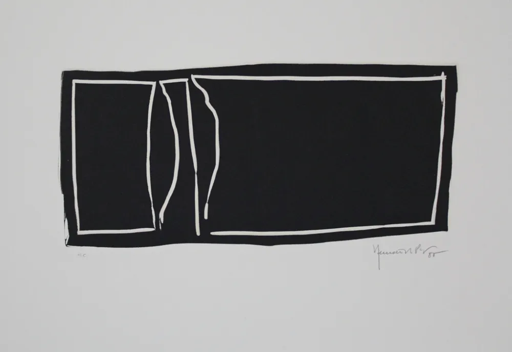 Linocut Hernandez Pijuan - Linòleum I