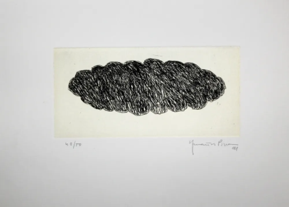 Etching Hernandez Pijuan - Memòria de la Segarra VII