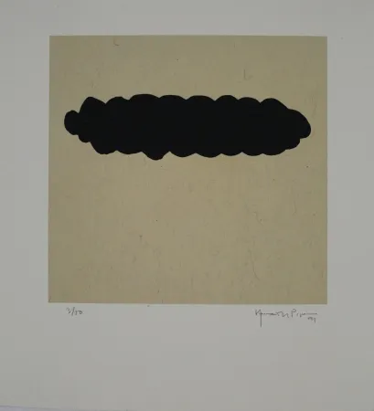 Aquatint Hernandez Pijuan - Núvols II