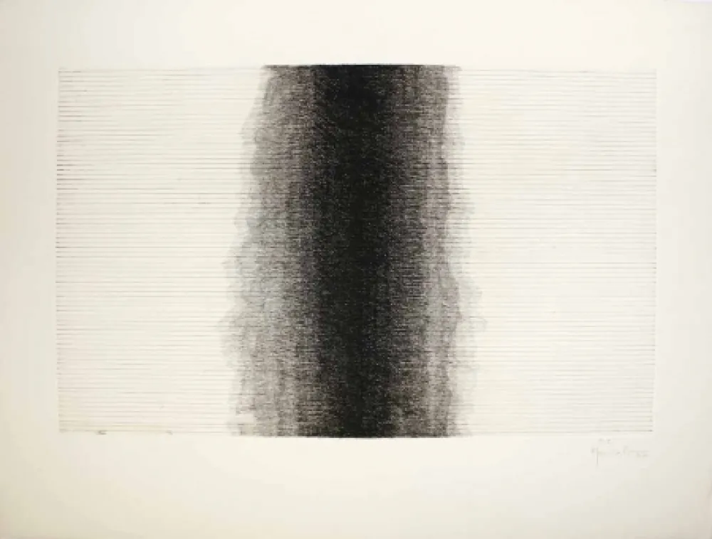 Etching And Aquatint Hernandez Pijuan - Ombra