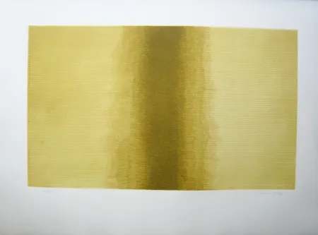 Etching Hernandez Pijuan - Ombra sobre daurat