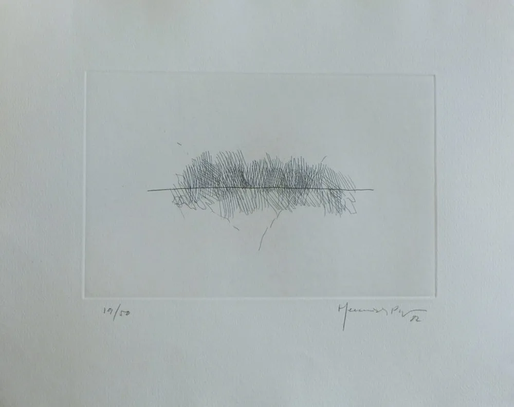 Etching Hernandez Pijuan - PJ4