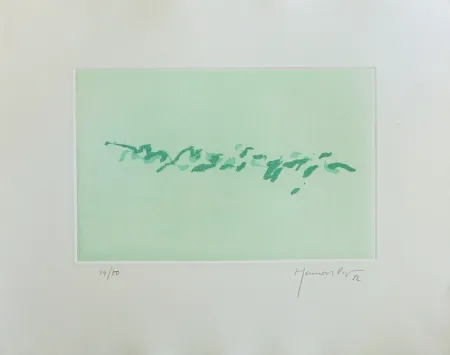 Etching Hernandez Pijuan - PJ6