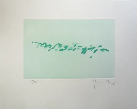 Etching Hernandez Pijuan - PJ6