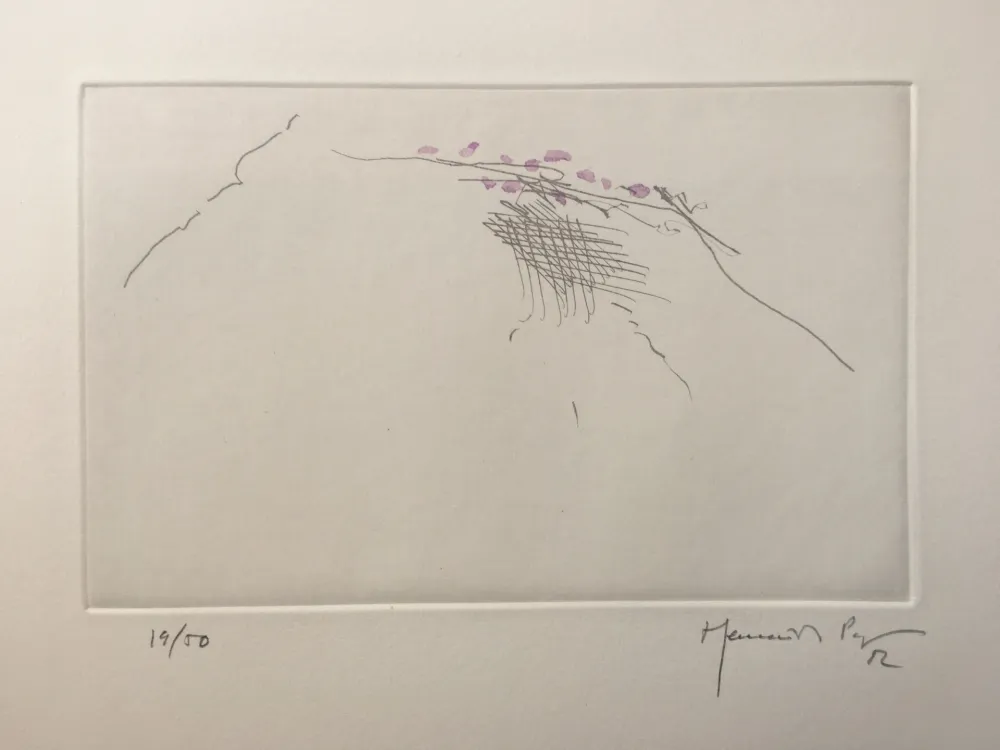 Etching Hernandez Pijuan - PJ8