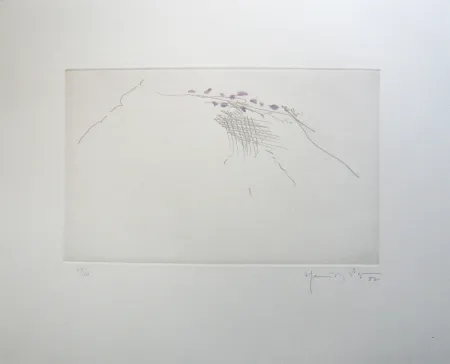 Etching Hernandez Pijuan - PJ8