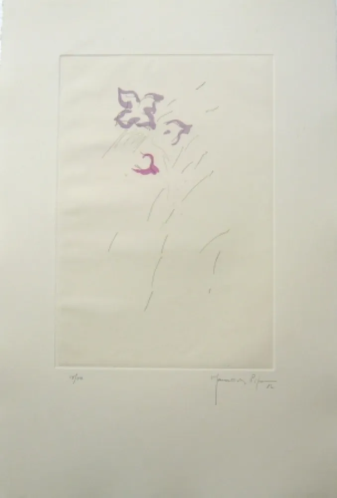 Etching Hernandez Pijuan - PL4