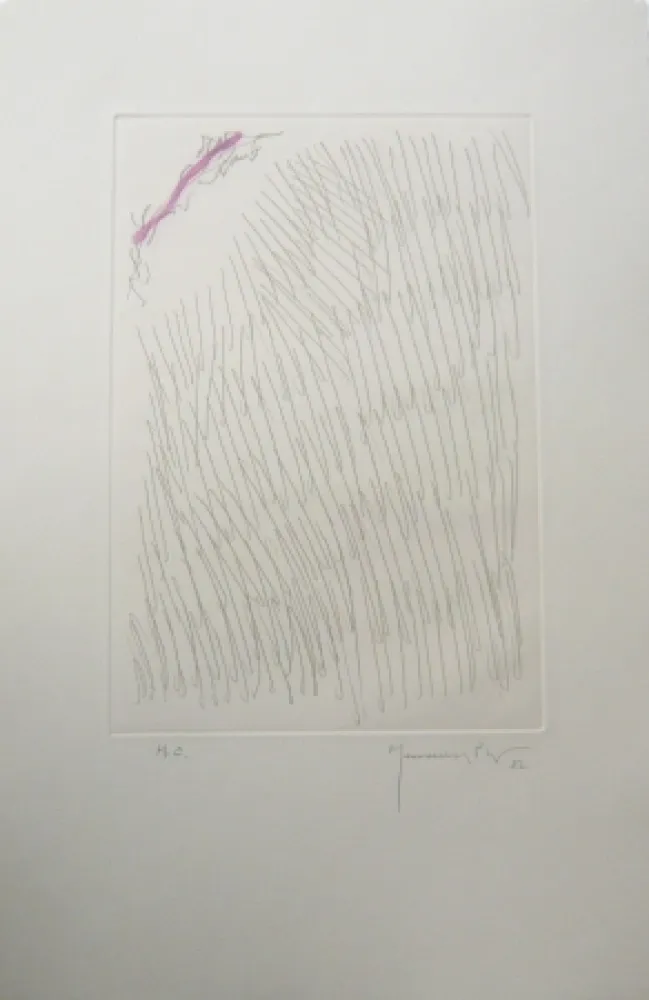 Etching Hernandez Pijuan - PL8