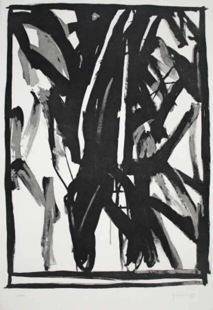 Aquatint Hernandez Pijuan - Planta de saló 4