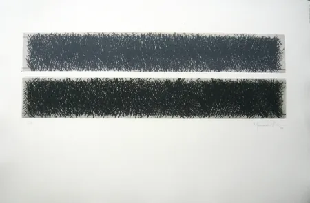 Etching Hernandez Pijuan - Polychrome 10