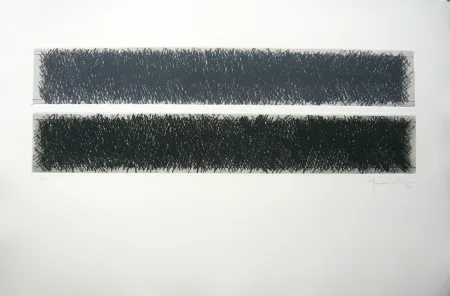 Etching Hernandez Pijuan - Polychrome 10