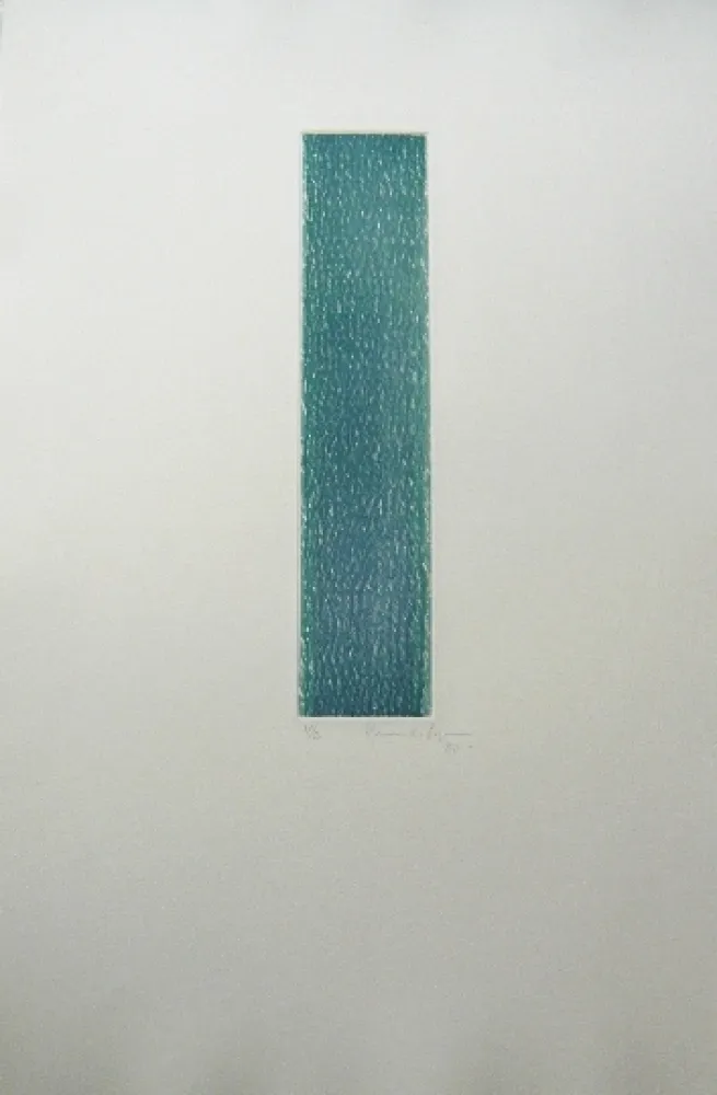 Etching Hernandez Pijuan - Polychrome 11