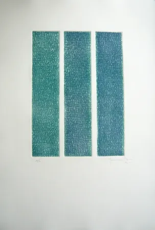 Lithograph Hernandez Pijuan - Polychrome 13