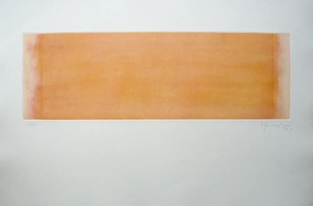 Etching Hernandez Pijuan - Polychrome 14