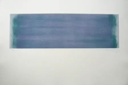 Etching Hernandez Pijuan - Polychrome 15