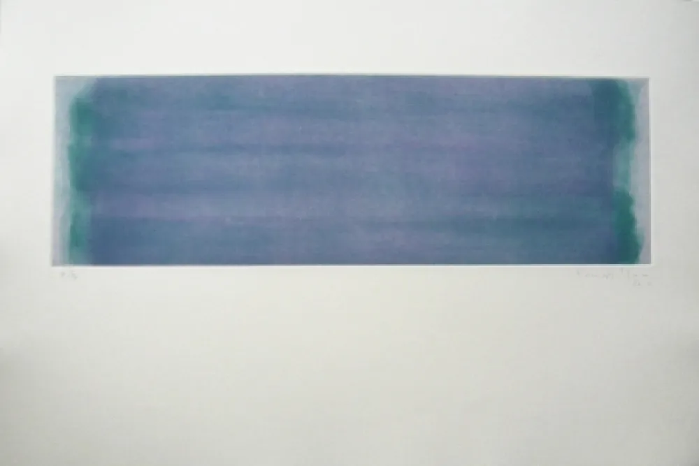 Etching Hernandez Pijuan - Polychrome 15