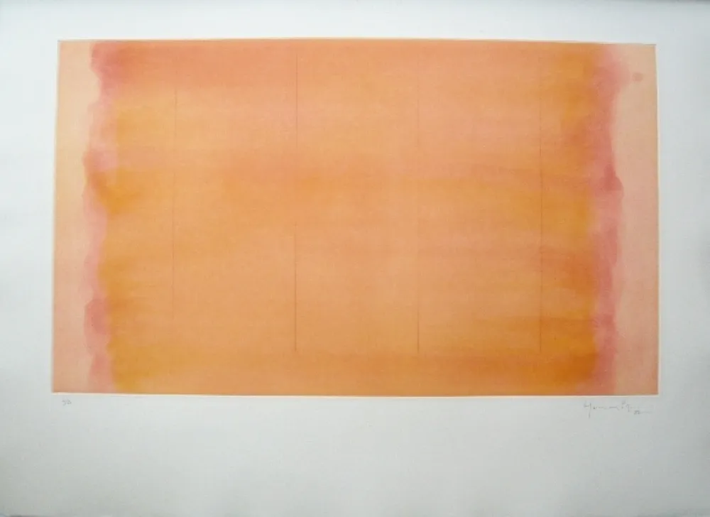 Etching Hernandez Pijuan - Polychrome 16