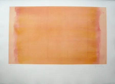 Etching Hernandez Pijuan - Polychrome 16