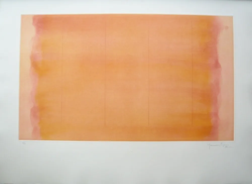 Etching Hernandez Pijuan - Polychrome 16