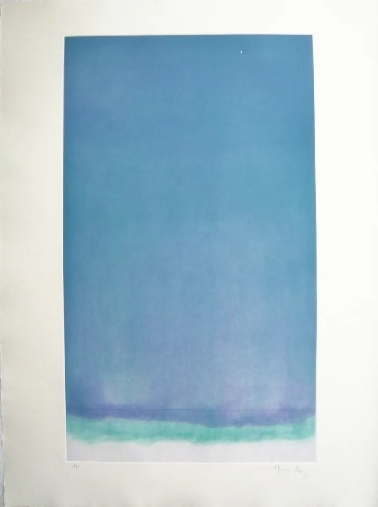 Etching Hernandez Pijuan - Polychrome 17