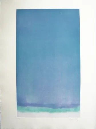 Etching Hernandez Pijuan - Polychrome 17