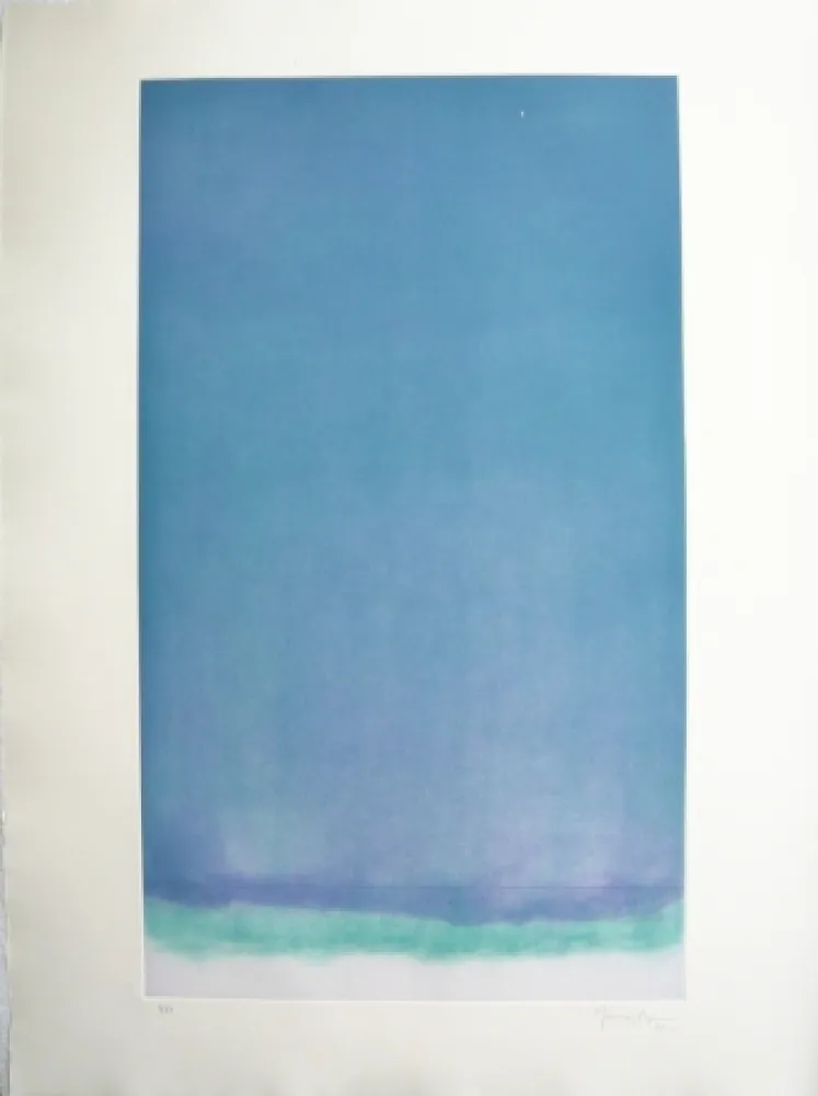 Etching Hernandez Pijuan - Polychrome 17