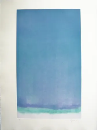 Etching Hernandez Pijuan - Polychrome 17