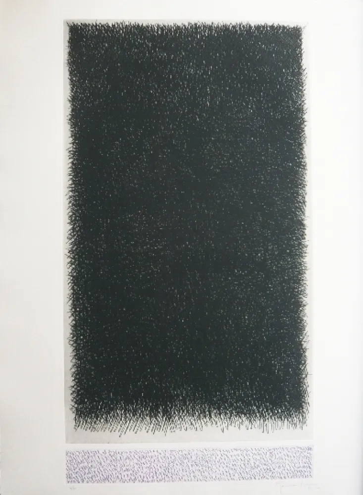 Etching Hernandez Pijuan - Polychrome 18