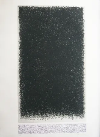 Etching Hernandez Pijuan - Polychrome 18