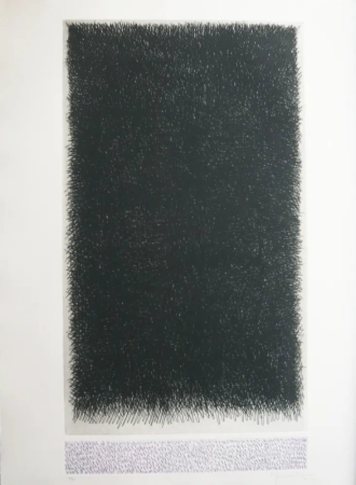 Etching Hernandez Pijuan - Polychrome 18