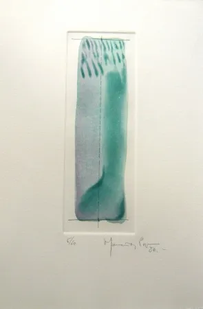 Lithograph Hernandez Pijuan - Polychrome 3
