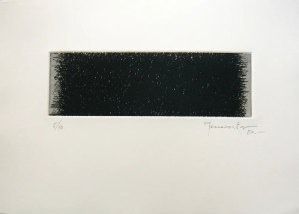 Lithograph Hernandez Pijuan - Polychrome 4