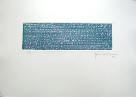 Etching Hernandez Pijuan - Polychrome 5