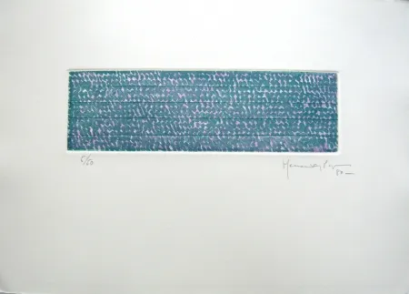 Etching Hernandez Pijuan - Polychrome 5