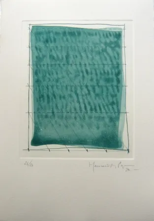 Etching Hernandez Pijuan - Polychrome 6
