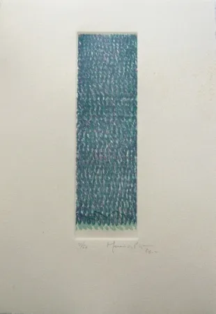 Etching Hernandez Pijuan - Polychrome 8